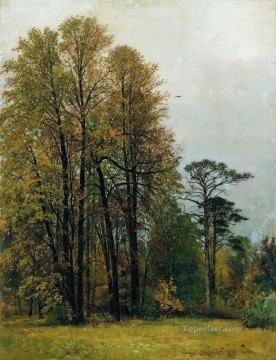 autumn 1892 classical landscape Ivan Ivanovich Oil Paintings